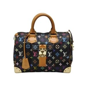 Louis Vuitton Speedy handbag Monogram Multicolore Multicolor Takashi Murakami
